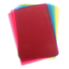 60Pièces Tapis Plastique Enfants Pour Dessin Argile Portable Coloré