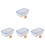 4Ensembles Boîte De Rangement Cigarettes Durable Usage Quotidien 4
