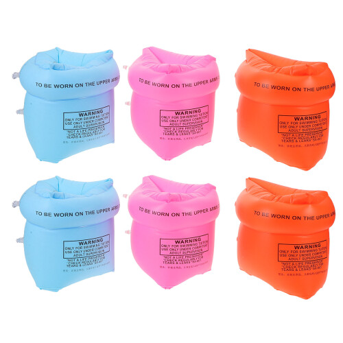 15Paires Brassards Natation PVC Durables Faciles À Gonfler