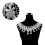 15Pièces Col Dentelle Ajourée Parfait Pour Robe Pull 10