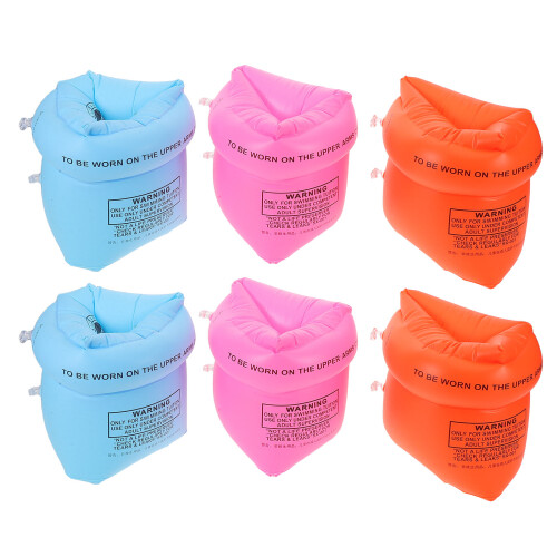 15Paires Brassards Natation PVC Durables Faciles À Gonfler 2