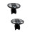 2Pièces Support Séchage Pinceaux Noir Portable 7