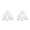 2Pièces Range-Toast Argent Multifonction Cuisine Rangement 9