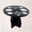 2Pièces Support Séchage Pinceaux Noir Portable 8