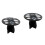 2Pièces Support Séchage Pinceaux Noir Portable 4