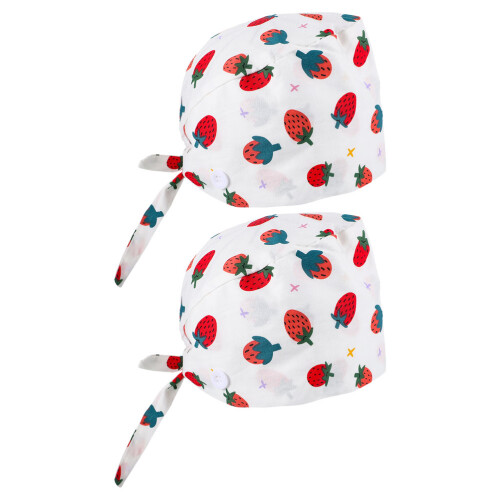 6Pièces Chapeaux Ajustables En Coton Multi Usage Pour Soignants