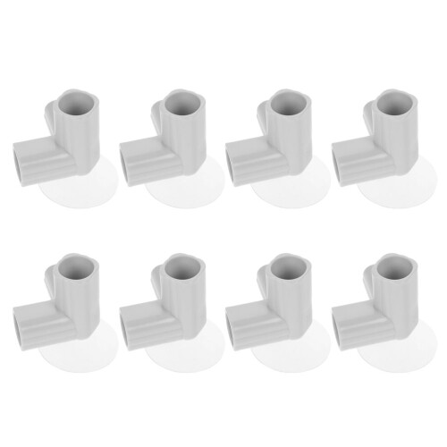 24Pièces Connecteurs En T Pe Clair Pour Bébé Flexible Sûr 1