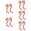 Stickers Auto-Adhésifs Rouge Corps Pour Bronzer Rapidement 9