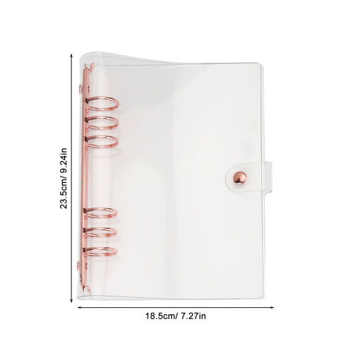 3Pièces Couverture Protège- Rose PVC Pour Étudiants 1