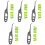 5Ensembles Grattoirs Multi-Angles Silicone Pour Décoller Colle Verre 5