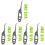 5Ensembles Grattoirs Multi-Angles Silicone Pour Décoller Colle Verre 7