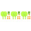 3Ensembles Ensemble Tennis De Table Vert Suspendu Pour Exercice Familial 5