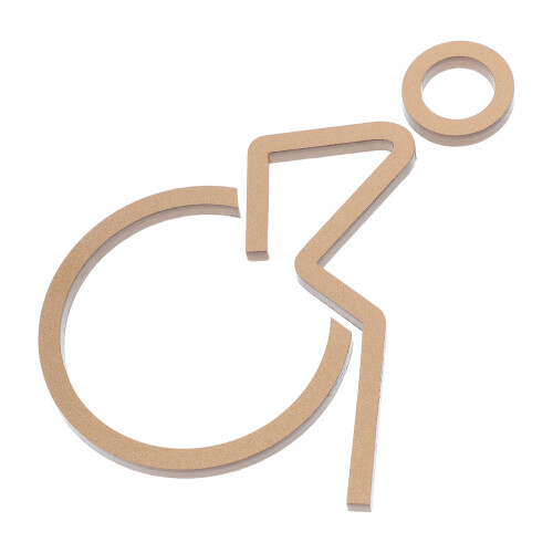5Pièces Étiquettes Signal Handicap Pour