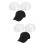 2Ensembles Casquettes De Baseball Inserts Bump Caps En Coton Pe 9