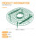 15 Pack Strawberry Plant Supports Strawberry Growing Support Rack Avoid Rot Frame  Strawberry Growing Tool 7