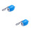 2Pièces Projeteur De Bleu Portable Compact 5
