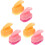 6Pièces Perforateurs Formes Pour Bricolage Papier Scrapbook Enfants 2