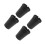 4Pièces Mini Cendrier Portable Plastique Noir Pour Et Bureau 10