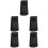 5Pièces Protection Pouce Silicone Noir Durable Pour Clarinette 6