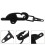 8Ensembles Boucles De Zinc Solides Pour Vestes Sacs Noir Polyvalent 10