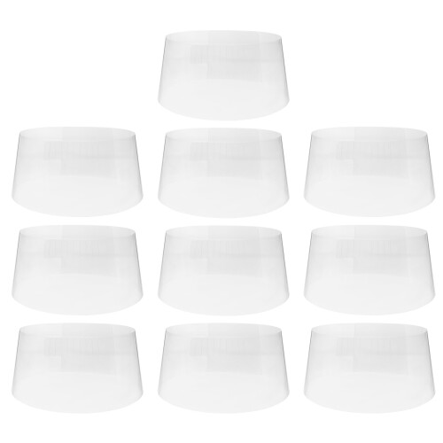 20Pièces Accessoires Chapeaux Support Plastique Blanc Résistant 1