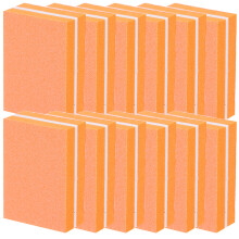 60Pièces Limes À Ongles Professionnelles Orange Pour