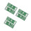Stickers Sortie Papier Vert Clair Usage Extérieur 5