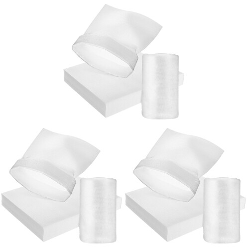 150Pièces Sacs En Mousse Epe Blancs Protection Et Verres 1