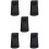 5Pièces Protection Pouce Silicone Noir Durable Pour Clarinette 8