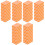 60Pièces Limes À Ongles Professionnelles Orange Pour 3