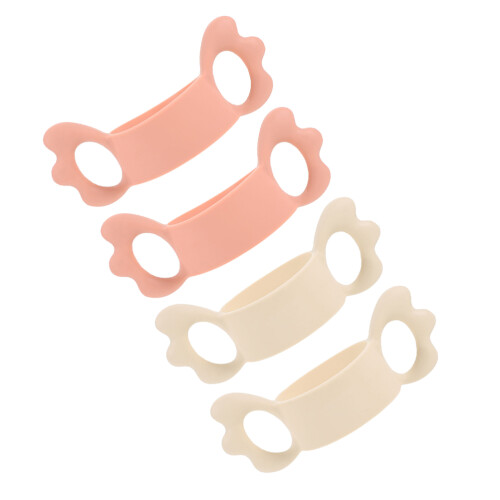 4Pièces Poignées Silicone Pour Large