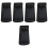 5Pièces Protection Pouce Silicone Noir Durable Pour Clarinette 4