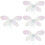 4Pièces Blanches Pour Danse Costume Fête Enfants 5