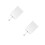 2Pièces Support Rotatif Pince Aluminium 4