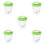 5Pièces Conteneurs Plastique Verts Observation D'insectes Loupe 8