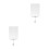 2Pièces Support Rotatif Pince Aluminium 5