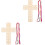 2Ensembles Kit En Bois Fil Pour Croix Décor 5