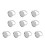 30St Compacte En Verstelbare Metalen Ring Base Voor Creatieve Sieraden 1