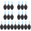 21Pièces Blower D'air Anti-Poussière Noir Pour Camera 7