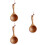 3Pcs Brown Wooden Water Scoop Lightweight Practical Kitchen Accessory 7