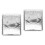2Pcs Automatic Opening Silver Stainless Steel Box Protector 5