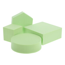 2Sets Groene Decoratieve Foto Props Set Voor Makeup En Producten