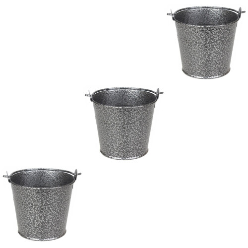 3Pièces Seaux À Frites Glace Design Couleurs Assorties 2