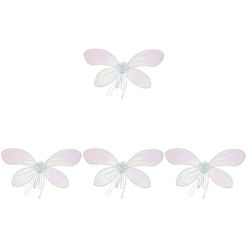 4Pièces Blanches Pour Danse Costume Fête Enfants 1