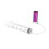 2Sets Lippenstiftmal & Demoulding Tool ABS Siliconen Kleurrijk 2