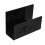 2Pièces Support Courrier Acrylique Noir Pratique Pour Bureau Et Maison 3