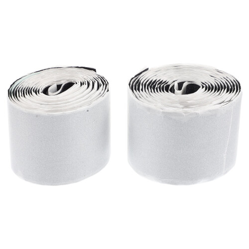 4Rolls Wear-Resistant White Hook and Loop Tape for Guitar Accessories