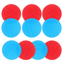 10Paren Hot & Cold Water Stickers Assorti Voor Hotel En Kantoor