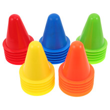 120St Stabiele Pe-Kegels Voor Agility Training, Kleurrijk En Draagbaar