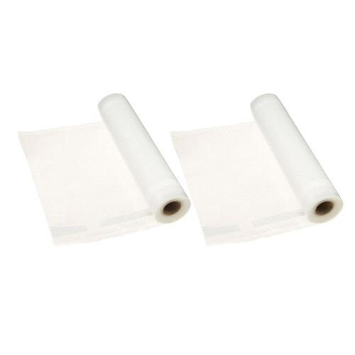 2Rouleaux Sous Vide , Blancs, Pour Stockage Aliments